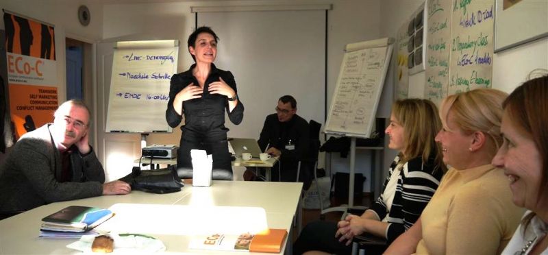 Pictures from a training workshop